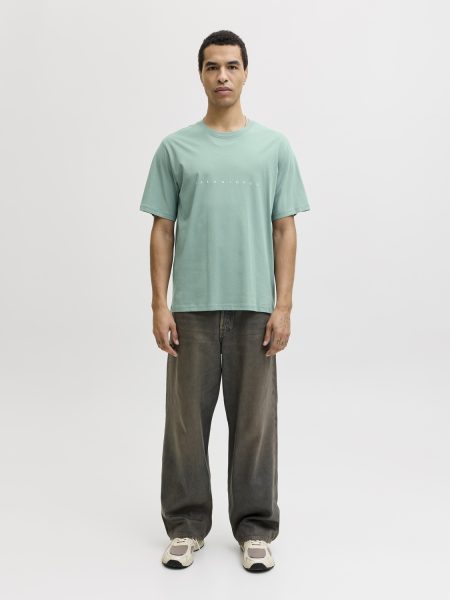 Jack & Jones Jjestar Jj Tee Ss Noos T-shirts Mineral Blue