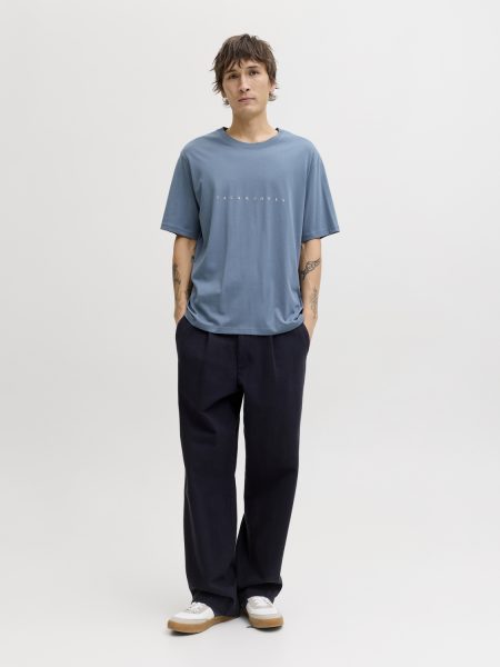 Jack & Jones Jjestar Jj Tee Ss Noos T-shirts Blue Mirage
