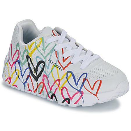 Lage Sneakers Skechers UNO LITE - GOLDCROWN SPREAD THE LOVE"