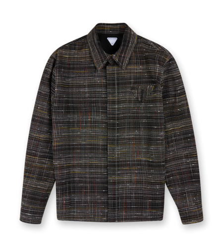 Mulitcolor Shirt With Check Pattern - 48