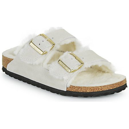 Slippers BIRKENSTOCK Arizona Shearling LEVE Antique White LAF"