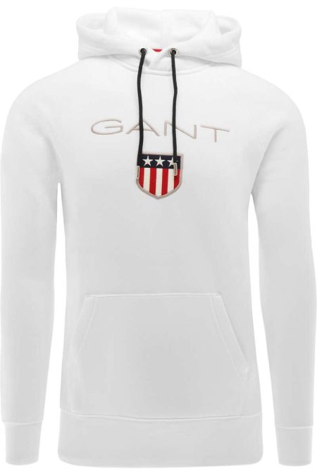 GANT Hooded Sweatshirt gebroken wit