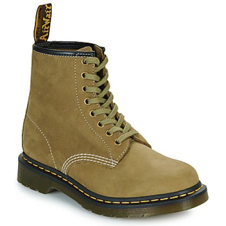 Laarzen Dr. Martens 1460 MUTED OLIVE NUBUCK"