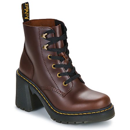 Enkellaarzen Dr. Martens Jesy Dark Brown Classic Pull Up"