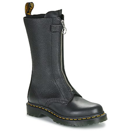 Laarzen Dr. Martens 1B99 Front Zip Black Wanama Black Milled Nappa"