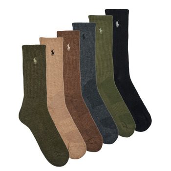 High socks Polo Ralph Lauren PRFRMNC CTNC-CREW SOCK-6 PACK"