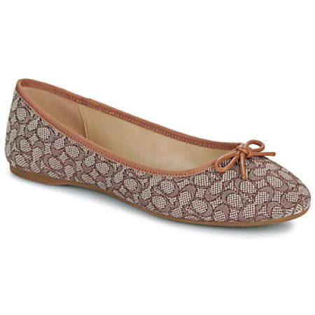 Ballerina's Coach ABIGAIL MINI SIGNATURE JACQUARD BALLET FLAT"