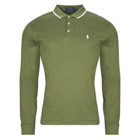 Polo Shirt Lange Mouw Polo Ralph Lauren POLO COUPE DROITE AJUSTEE EN PIMA COTON"