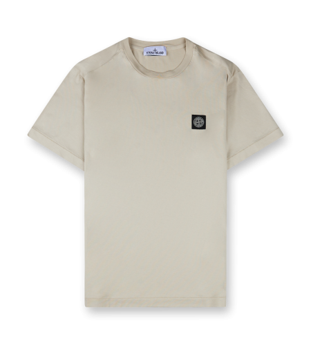 Logo T-shirt Beige - L