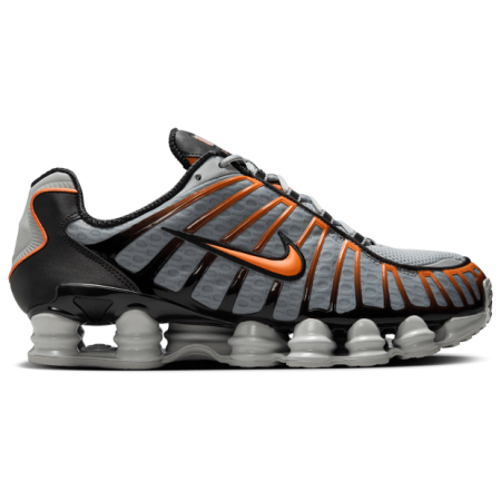 Nike Shox Sneakers Heren - Grijs - Maat 45 - Mesh/Synthetisch