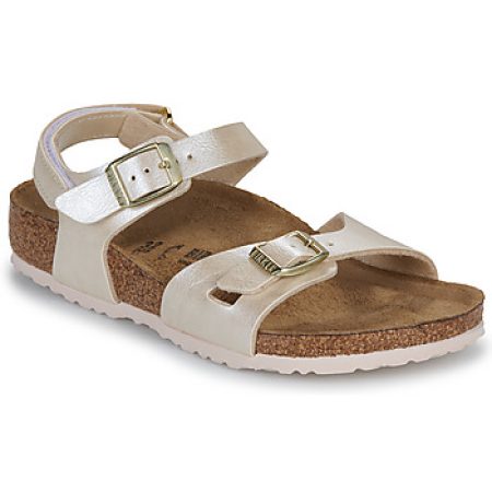 Sandalen BIRKENSTOCK Rio AS Kids BF Graceful Pearl White"