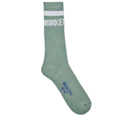 High socks BIRKENSTOCK Cotton Crew Stripe Pure Sage"