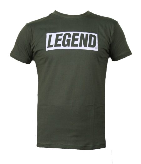 Legend Sports T-shirt inspiration kids/volwassenen army polyester/katoen