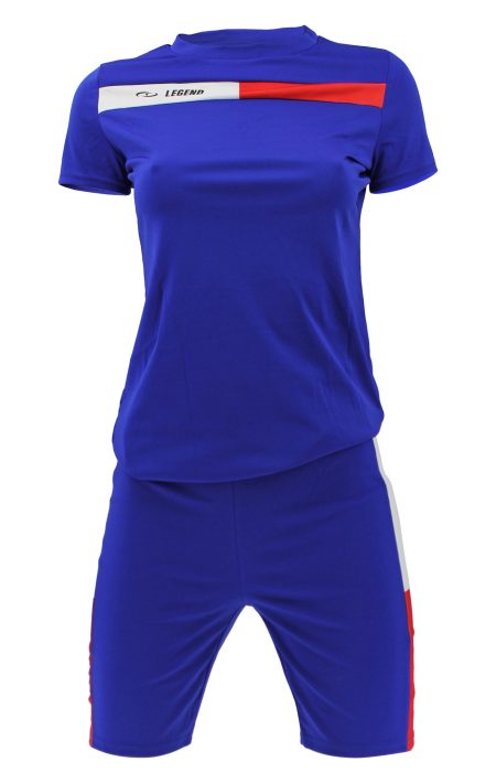 Legend Sports Legend allround dames sportshirt met sport short blue