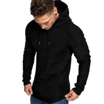 Legend Sports Hoodie rib sleeve black