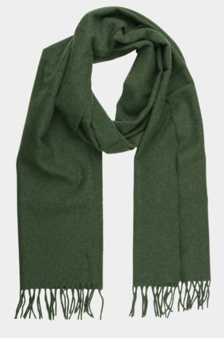 Gant Shawl Groen Unisex. Solid Wool Scarf 9920080/338