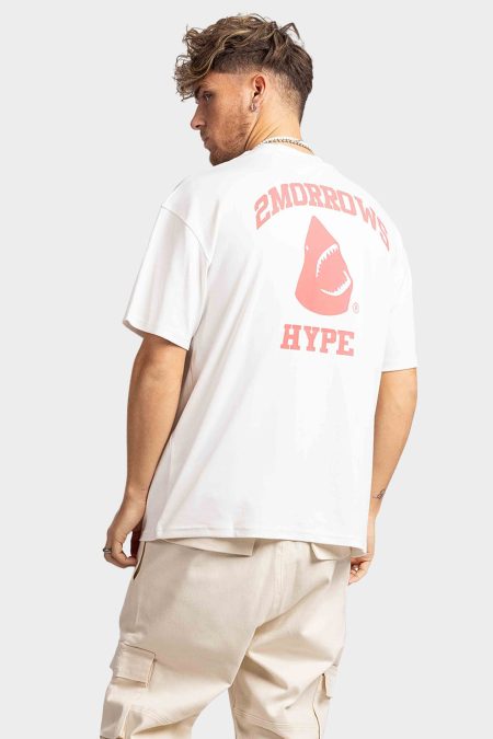 2MORROWSHYPE Future Dreams T-Shirt Heren Wit - Maat S - Kleur: Wit | Soccerfanshop