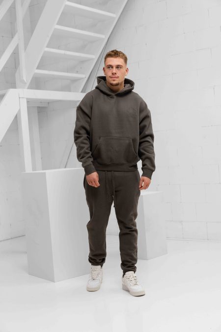 Cou7ure Essentials Classic Trainingspak Heren Donkergrijs - Maat M - Kleur: Donkergrijs | Soccerfanshop