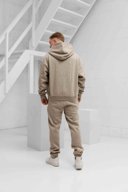 Cou7ure Essentials Classic Trainingspak Heren Lichtbruin - Maat M - Kleur: Lichtbruin | Soccerfanshop