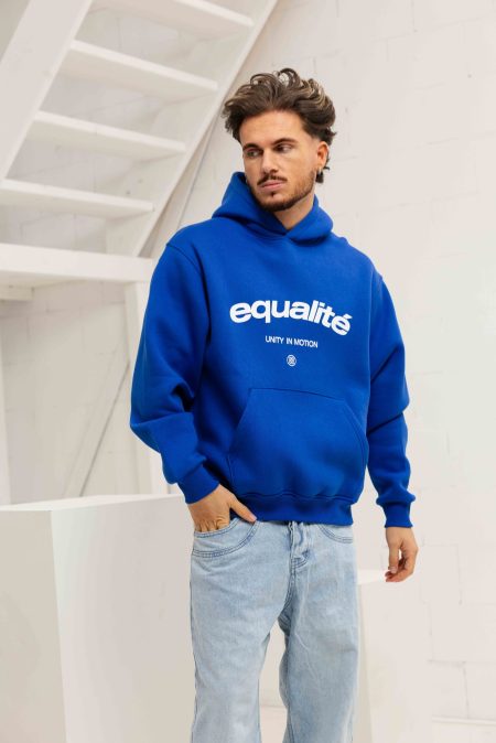 Equalité Celeste Hoodie Heren Blauw - Maat S - Kleur: Blauw | Soccerfanshop