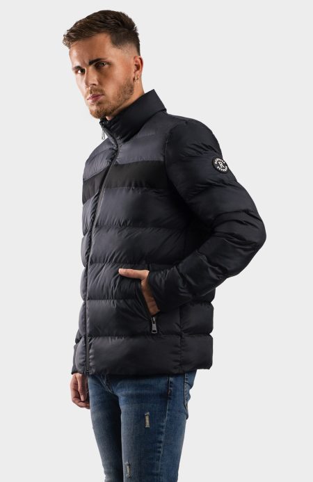 Richesse Hastings Puffer Jacket Heren Blauw - Maat L - Kleur: Blauw | Soccerfanshop