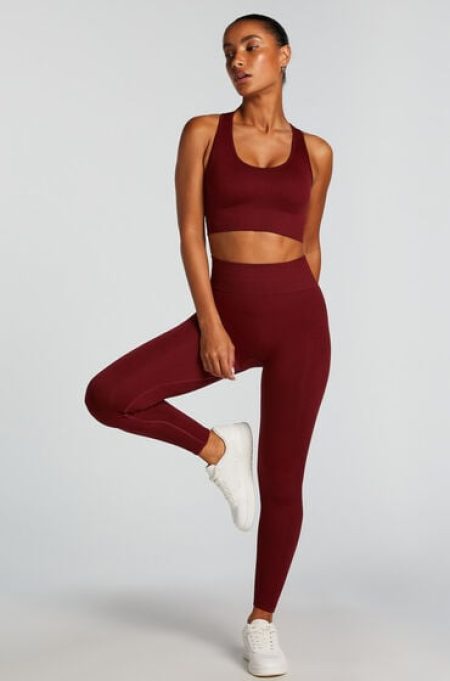 Hunkemöller HKMX High waisted naadloze sportlegging Rood