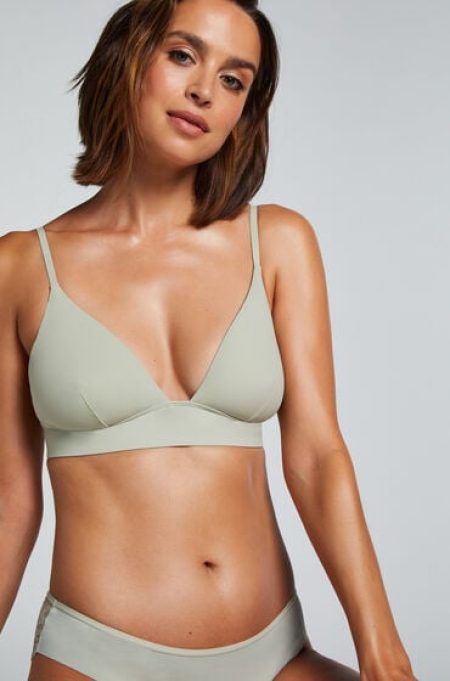 Hunkemöller Triangel bralette Smooth Groen