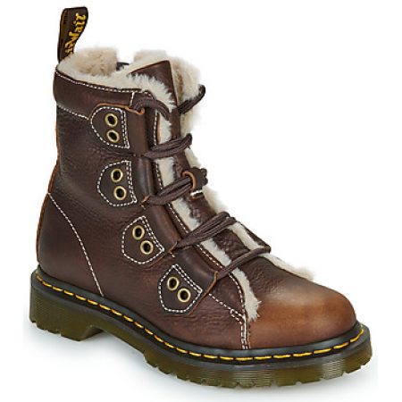 Laarzen Dr. Martens 1460 Lace to Toe Boot Dark Brown Grizzly"