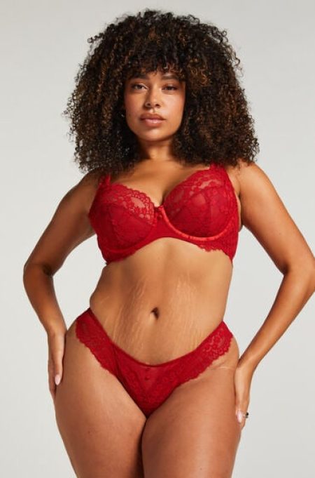 Hunkemöller String Daisy Rood