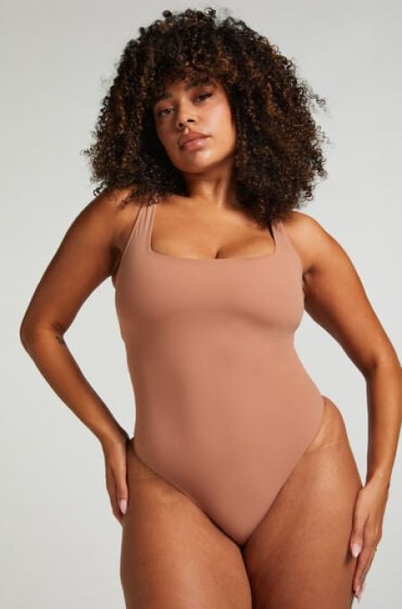 Hunkemöller Smooth body Bruin