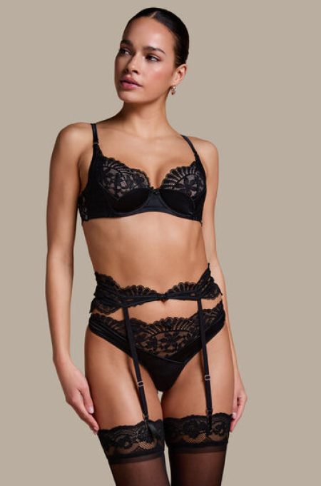 Hunkemöller 20 Denier Stay-ups Poppy Zwart