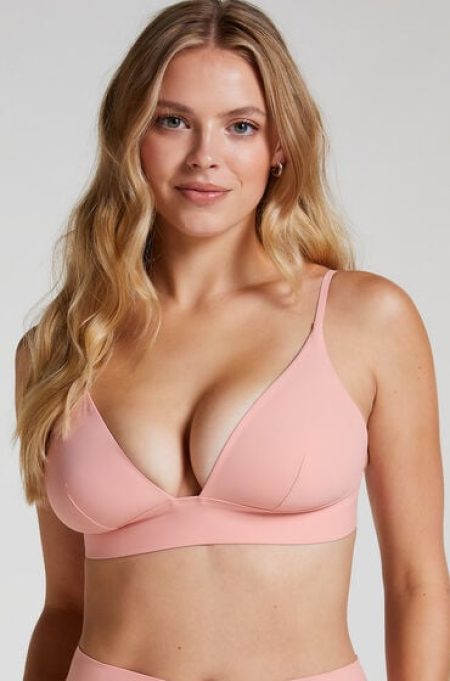 Hunkemöller Triangel bralette Smooth Roze