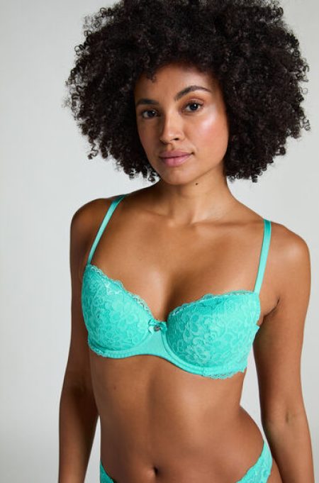 Hunkemöller Voorgevormde beugel bh Marine Groen