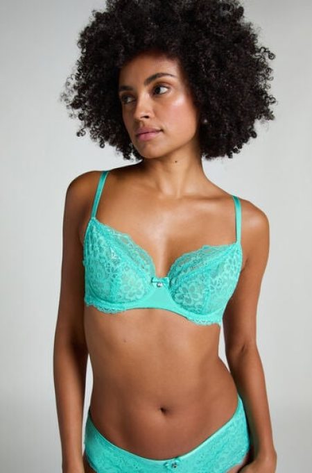 Hunkemöller Niet-voorgevormde beugel bh Marine Groen