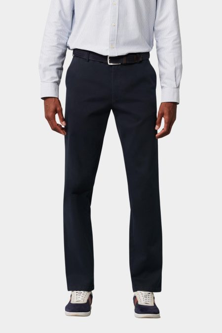 Meyer Katoenen Broek Blauw OSLO Art.2-3552 2232355200/18