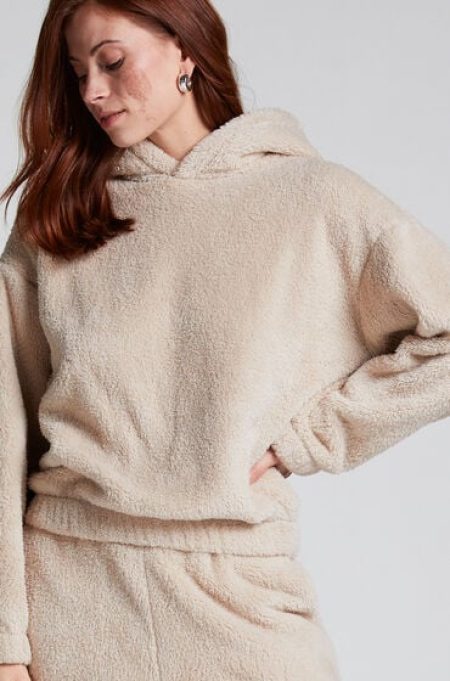 Hunkemöller Hoodie Fleece Snuggle Beige