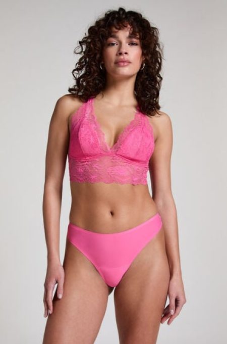 Hunkemöller Invisible string Lace Back Roze