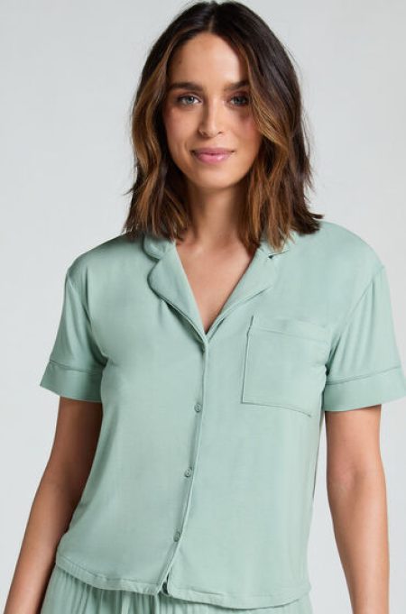 Hunkemöller Jacket Jersey Essential Groen