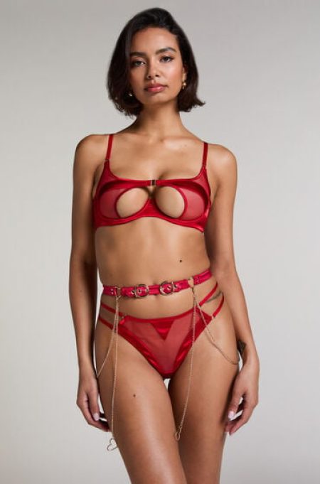 Hunkemöller VIENNA BELT Rood