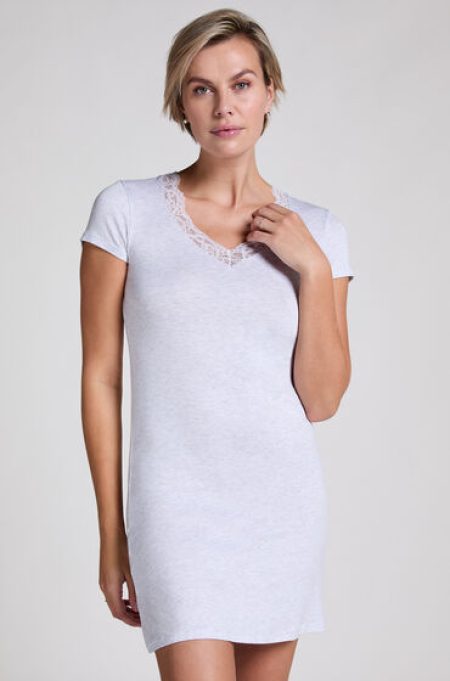 Hunkemöller Nightshirt Jersey Grijs