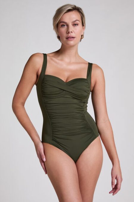 Hunkemöller Badpak Shaping Ocean Groen