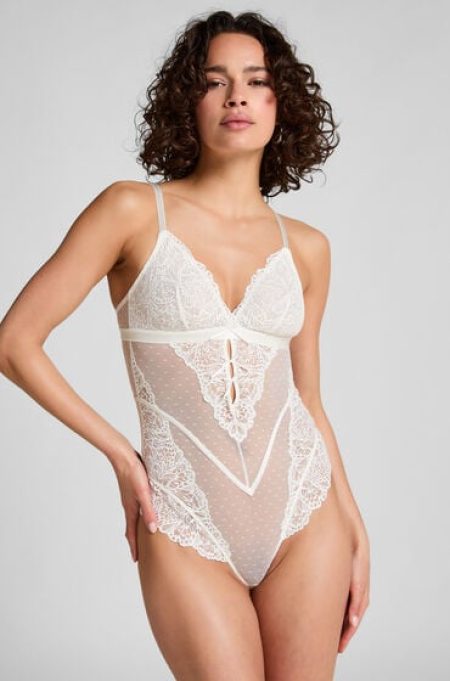 Hunkemöller Body Posie Wit