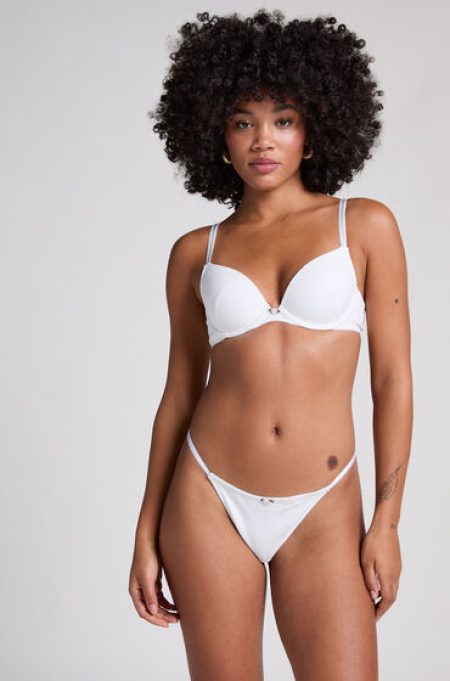 Hunkemöller String Pointelle Wit