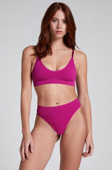 Hunkemöller Hoog uitgesneden string Dianne Roze