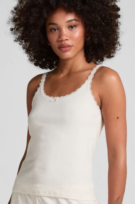 Hunkemöller Pointelle Singlet Wit