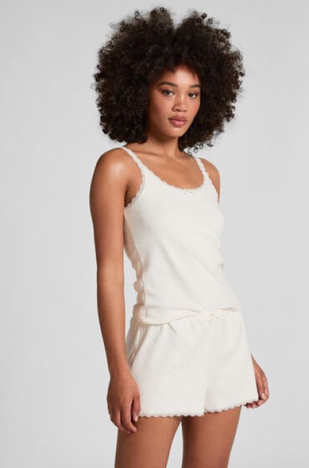 Hunkemöller Pointelle Short Wit