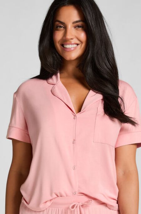 Hunkemöller Jacket Jersey Essential Roze