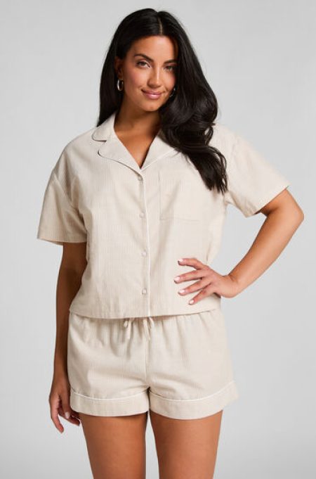 Hunkemöller Shorts Katoen Beige