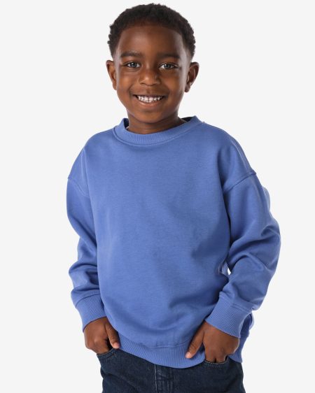 051 Kinder Sweater Blauw (blauw)