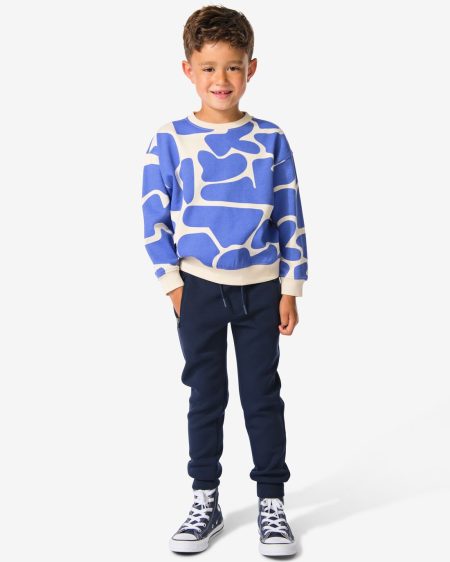 HEMA HEMA Kinder Sweatbroek Donkerblauw (donkerblauw)